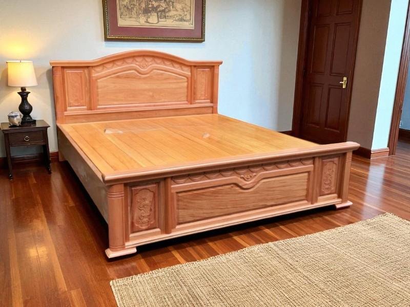 Mua giường ngủ gỗ tự nhiên ở đâu uy tín