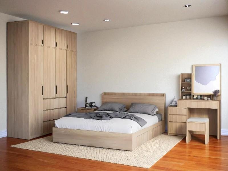 Nội thất phòng ngủ phong cách tối giản