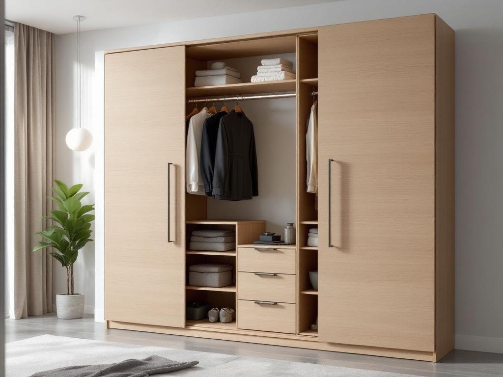 Tủ Quần Áo 3 Cánh