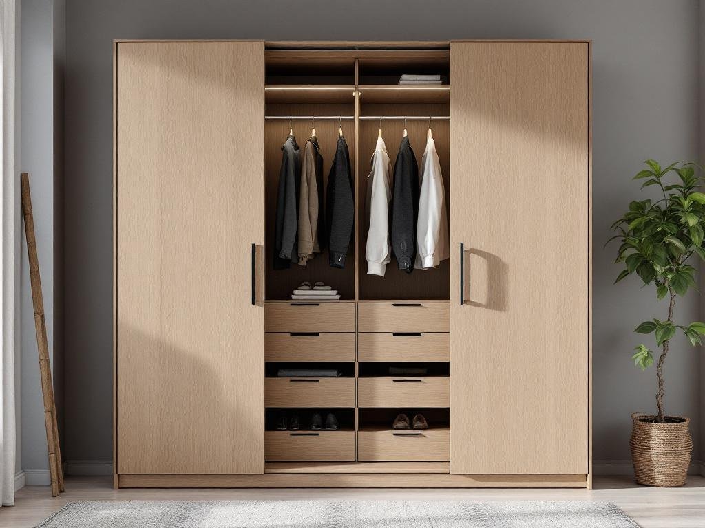 Tủ Quần Áo 3 Cánh