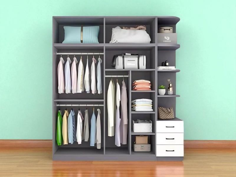 Tủ quần áo mdf 1m2 giá bao nhiều