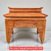 Bàn cúng 2 tầng gỗ hương đá MS 3336