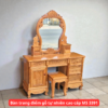 Bàn trang điểm gỗ tự nhiên cao cấp MS 3391