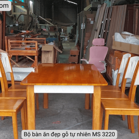 Bộ bàn ăn đẹp MS 3220
