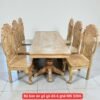 Bộ bàn ăn gỗ gõ đỏ 6 ghế MS 3306 3 Bộ bàn ăn gỗ gõ đỏ 6 ghế MS 3306
