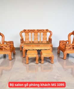 Bộ salon gỗ phòng khách MS 3395