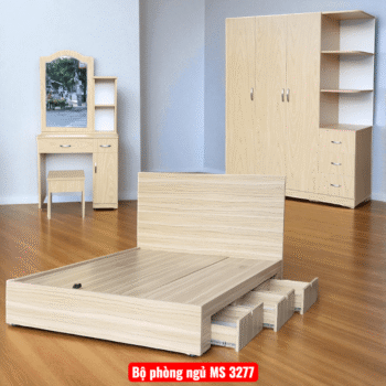 Combo nội thất phòng ngủ cao cấp MS 3277