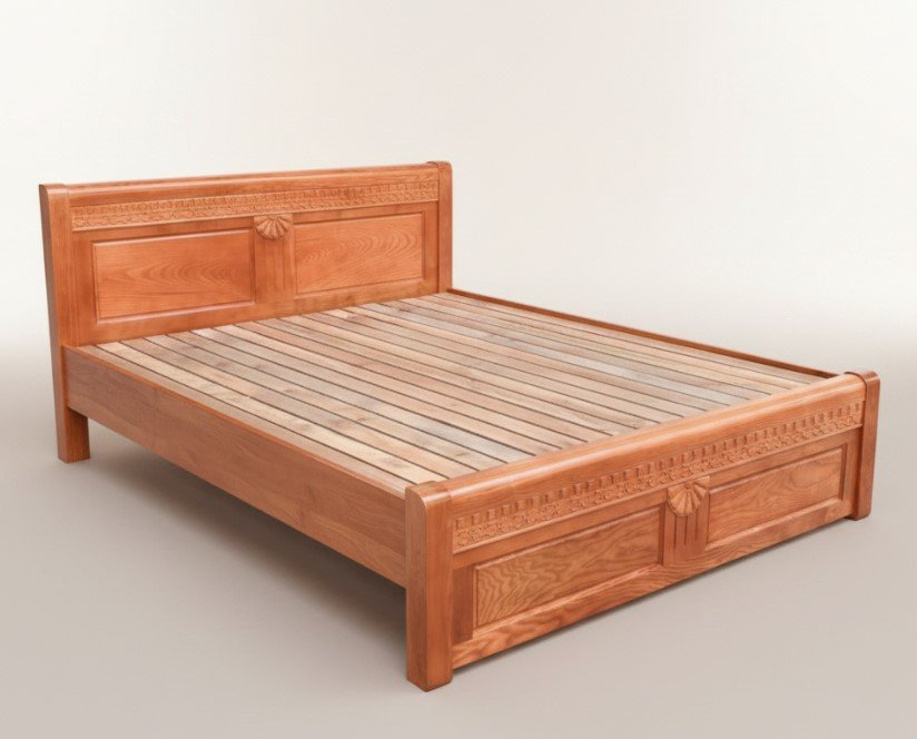 Giường Gỗ Sồi 1m8x2m