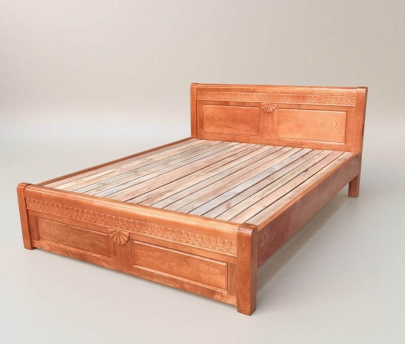 Giường Gỗ Sồi 1m8x2m