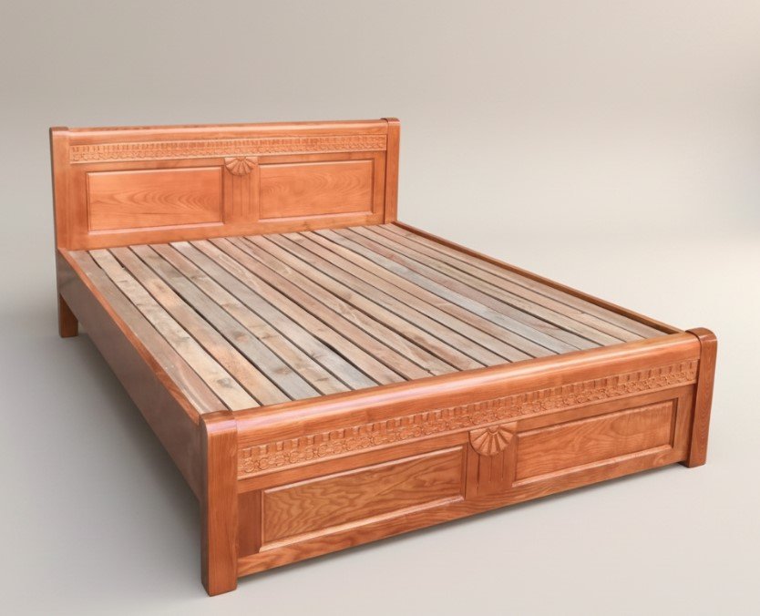 Giường Gỗ Sồi 1m8x2m