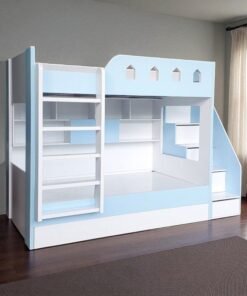 Giường tầng gỗ thông tự nhiên MS 3282