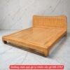 Giường chân quỳ gỗ tự nhiên vân gõ MS 2767 3 Giường chân quỳ gỗ tự nhiên vân gõ MS 2767