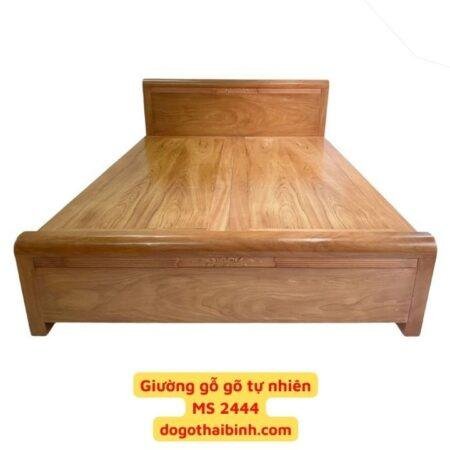 Giường ngủ gỗ gõ đỏ MS 2444