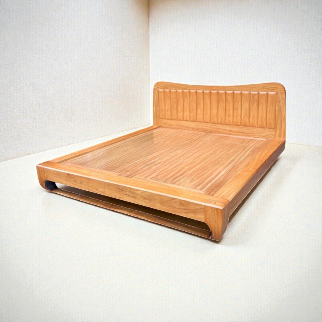 Giường Ngủ Cao Cấp: Top Mẫu Đẹp, Bền, Sang Trọng Nhất 2026 7 Giường ngủ gỗ tự nhiên cao cấp