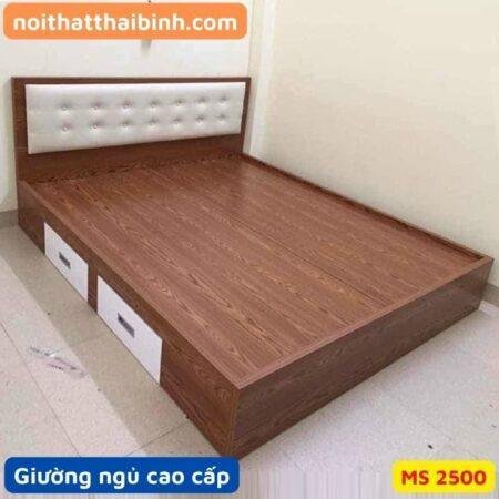 Giường ngủ cao cấp 1m6 melamine MS 2500
