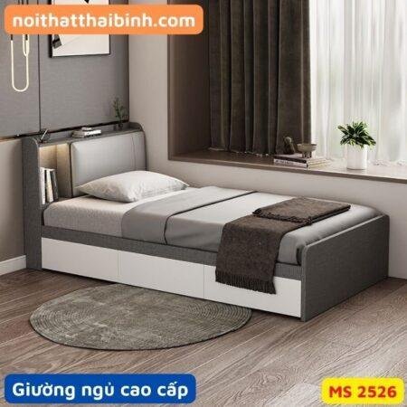Giường ngủ đơn cao cấp MS 2526