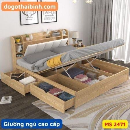 Giường ngủ cao cấp MS 2471