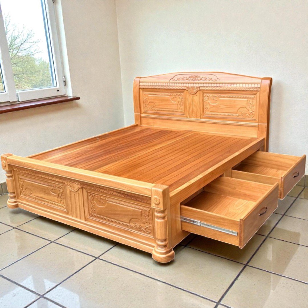 Giường Ngủ Cao Cấp: Top Mẫu Đẹp, Bền, Sang Trọng Nhất 2026 21 Showroom giường ngủ cao cấp Nội Thất Thái Bình