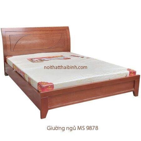 Giường ngủ giá rẻ gỗ công nghiệp MS 9878 Giá bán = 4.500.000 đ