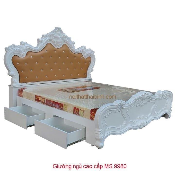 Giường ngủ tân cổ điển tphcm MS 9980 Giá bán 14.500.000 đ giảm còn 12.500.000 đ 1 Giường ngủ tân cổ điển tphcm MS 9980 Giá bán 14.500.000 đ giảm còn 12.500.000 đ