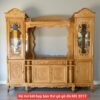 Kệ tivi kết hợp bàn thờ gỗ gõ đỏ MS 3317