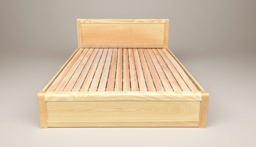 Mẫu Giường Gỗ Sồi Đẹp