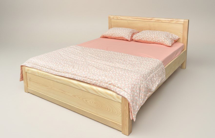 Mẫu Giường Gỗ Sồi Đẹp