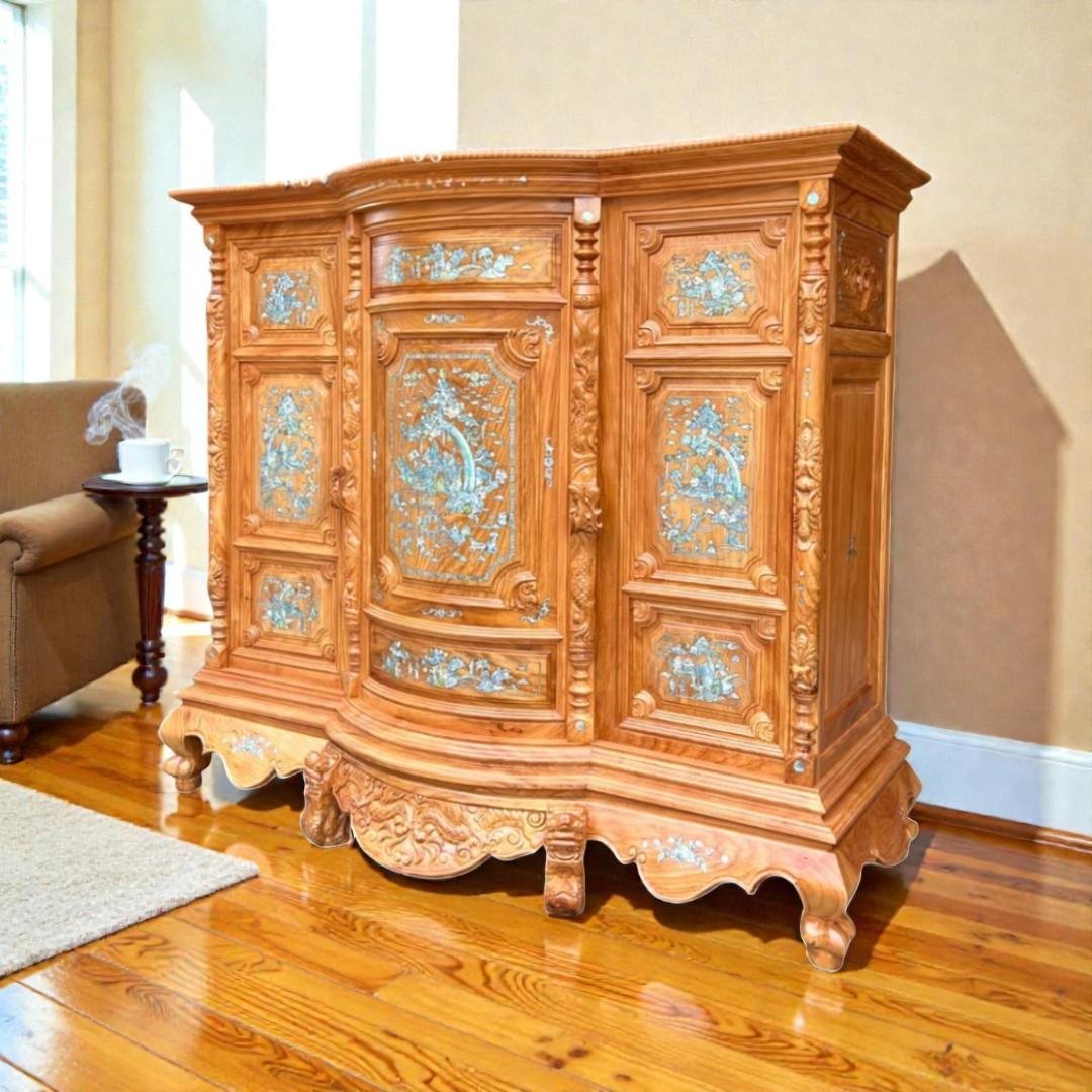 mẫu bàn thờ treo tường đẹp