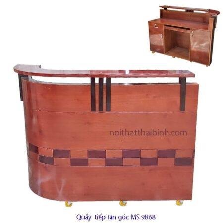 Quầy lễ tân giá rẻ tại quận 6 tphcm MS 9868 Giá bán = 4.200.000