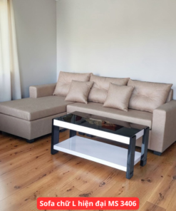 Sofa chữ L hiện đại MS 3406