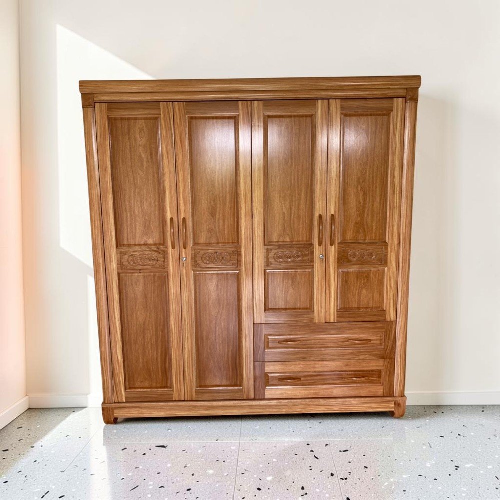 Tủ Gỗ 4 Cánh Giá Rẻ