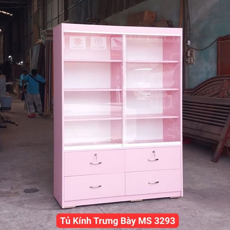 Tủ Kính Trưng Bày MS 3293 1 Tủ Kính Trưng Bày MS 3293