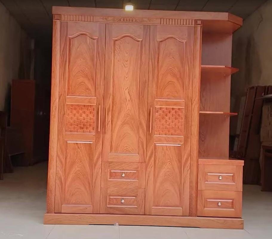 Top 15 Mẫu Tủ Quần Áo Lắp Ráp Đẹp Giá Rẻ Nhất 2026 7 Tủ quần áo lắp ráp bằng sắt sơn tĩnh điện chắc chắn