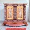 Tủ thờ gỗ căm xe gõ đỏ 15 trụ MS 3331 2 Tủ thờ gỗ căm xe gõ đỏ 15 trụ MS 3331