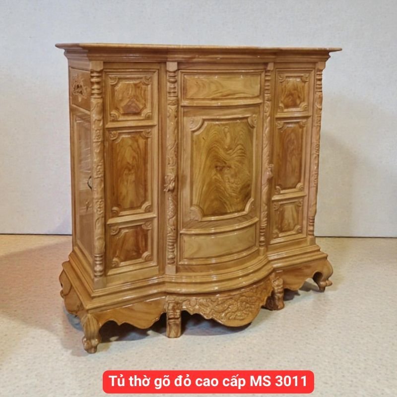 Tủ thờ gõ đỏ cao cấp MS 3011