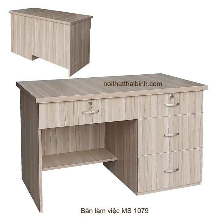Bàn làm việc 1m2 MS 1079 1 Bàn làm việc 1m2 MS 1079