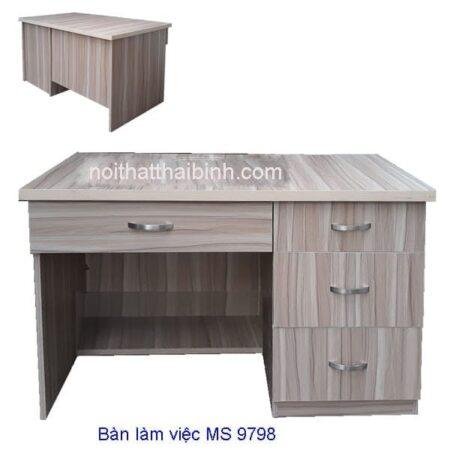 Mẫu bàn làm việc đẹp MS 9798