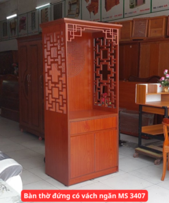 Bàn thờ đứng có vách ngăn MS 3407