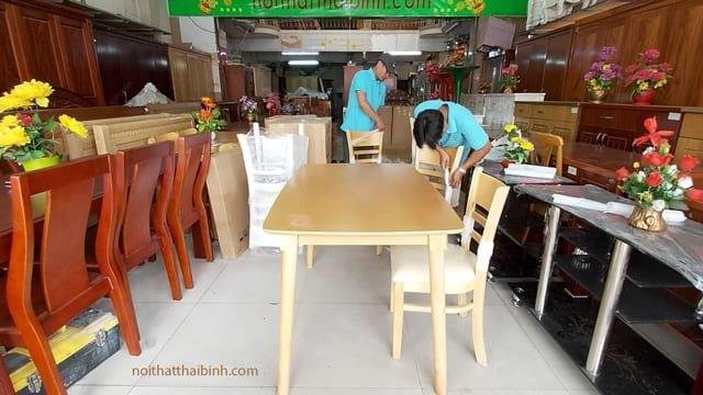 Bộ bàn ghế ăn giá rẻ MS 9853 5 Bộ bàn ghế ăn giá rẻ MS 9853 - Ảnh 5