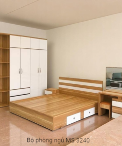 Bộ giường ngủ hiện đại MS 3240