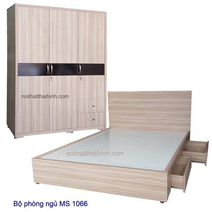 Bộ phòng ngủ cao cấp MS 1066 Giá bán = 12.000.000 đ 1 Bộ phòng ngủ cao cấp MS 1066 Giá bán = 12.000.000 đ