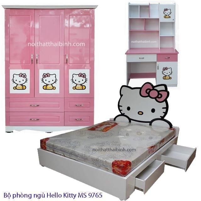 Bộ phòng ngủ Hello Kitty MS 9765 Giá bộ = 16.600.000 1 Bộ phòng ngủ Hello Kitty MS 9765 Giá bộ = 16.600.000