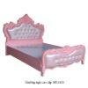Giường ngủ cao cấp màu hồng MS 2433 3 Giường ngủ cao cấp màu hồng MS 2433