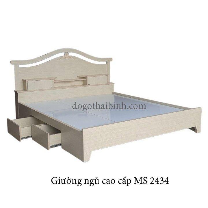 Giường ngủ cao cấp MS 2434 1 Giường ngủ cao cấp MS 2434