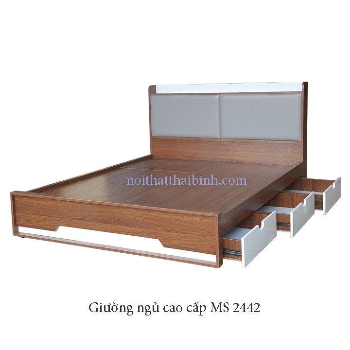 Giường ngủ hiện đại MS 2442 1 Giường ngủ hiện đại MS 2442
