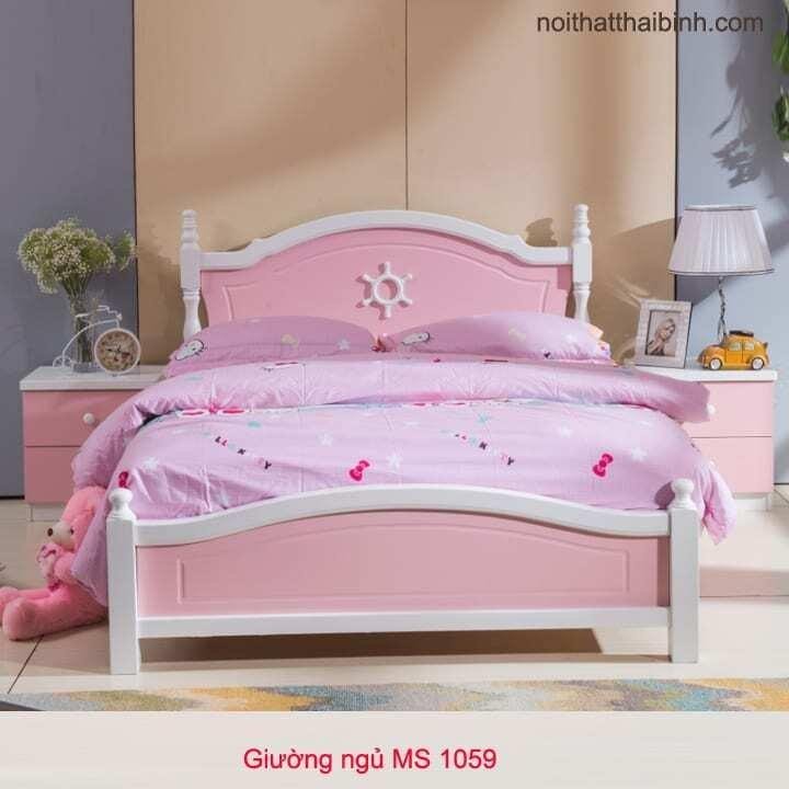 Giường ngủ dành cho bé gái MS 1059 Giá bán = 5.500.000 đ 1 Giường ngủ dành cho bé gái MS 1059 Giá bán = 5.500.000 đ