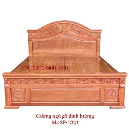 Gường ngủ gỗ đinh hương MS 2323