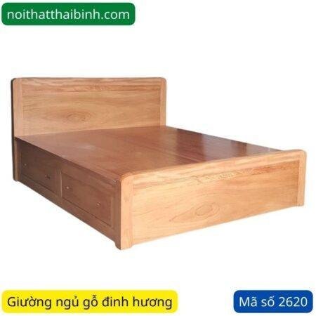 Giường ngủ gỗ đinh hương MS 2620