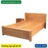 Giường gỗ gõ đỏ đẹp MS 2678
