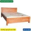 Giường ngủ gỗ xoan đào đẹp MS 2626